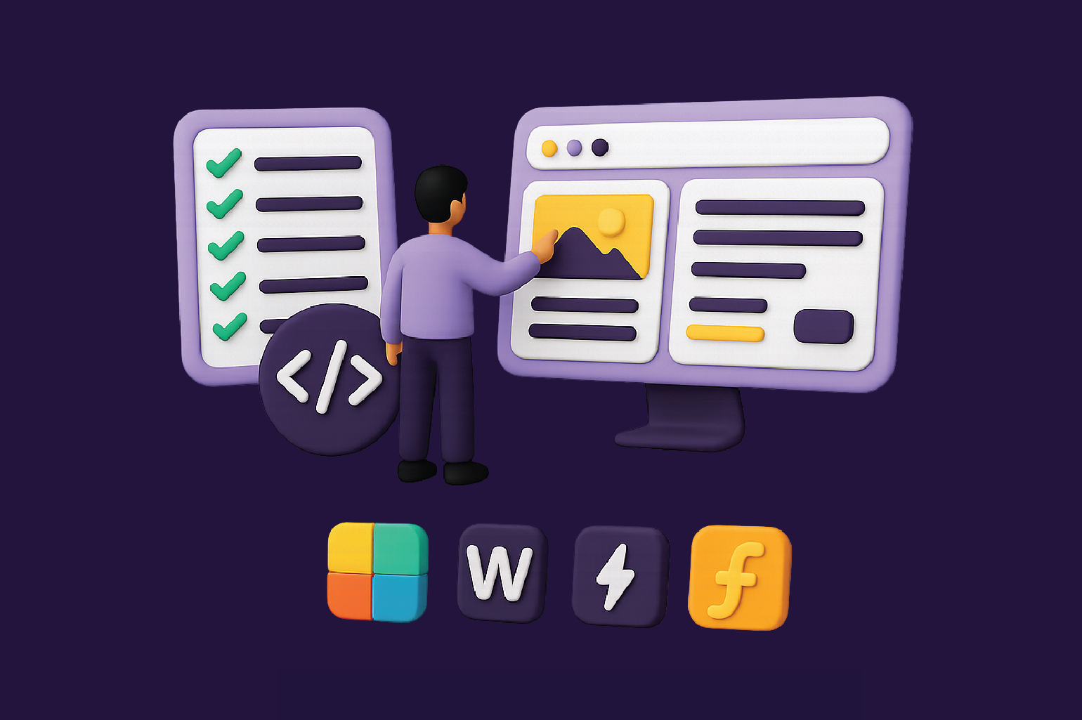 5 Best No-Code Tools to Design a Website in 2025 - weblynxco.com