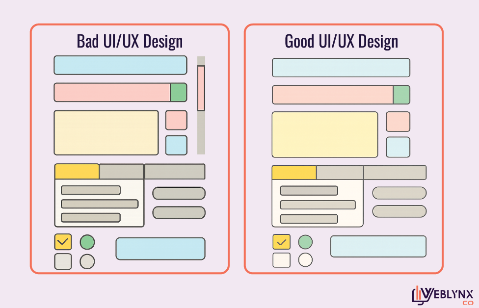 what is good and bad ui design