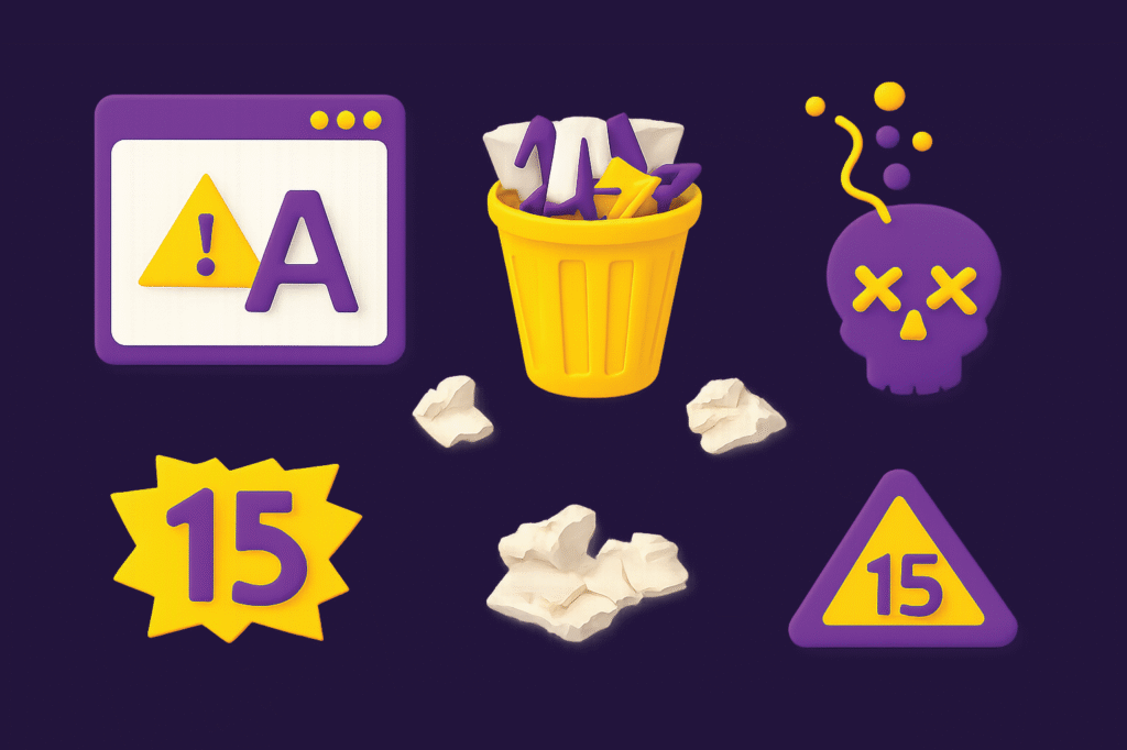 15 Worst Fonts of All Time